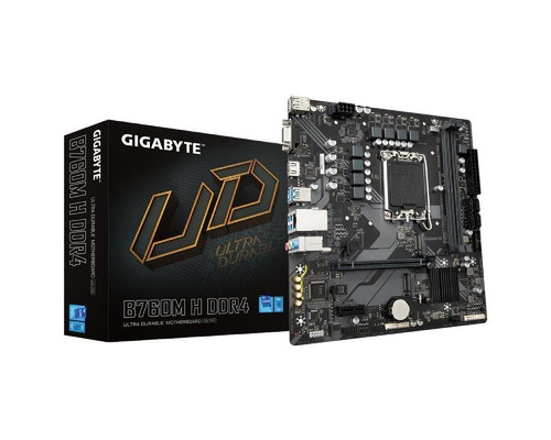 Gigabyte Placa Base B760M H DDR4  mATX LGA1700